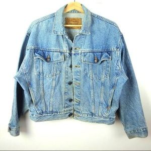 Damaged Vintage Levi's Denim Jacket from 90's